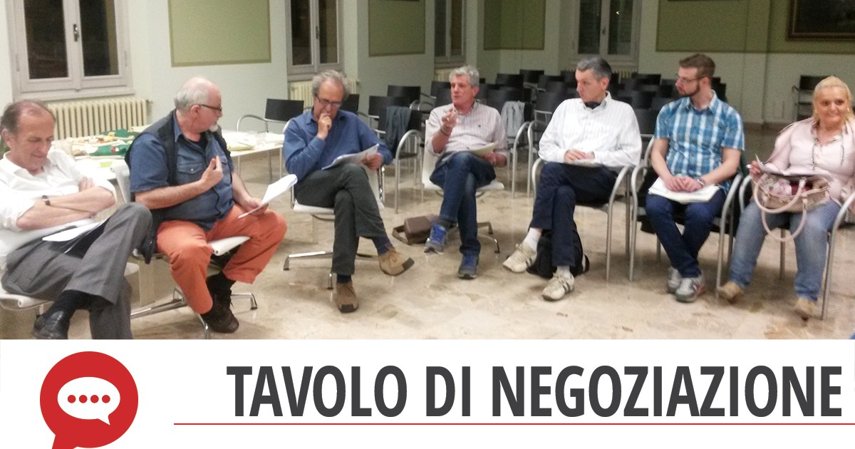 tavolo negoziazione partecipattiva